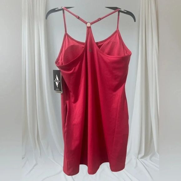 SKETCHERS NWT GOSTRETCH DRESS SIZE LARGE IN DARK PINK - Picture 5 of 6